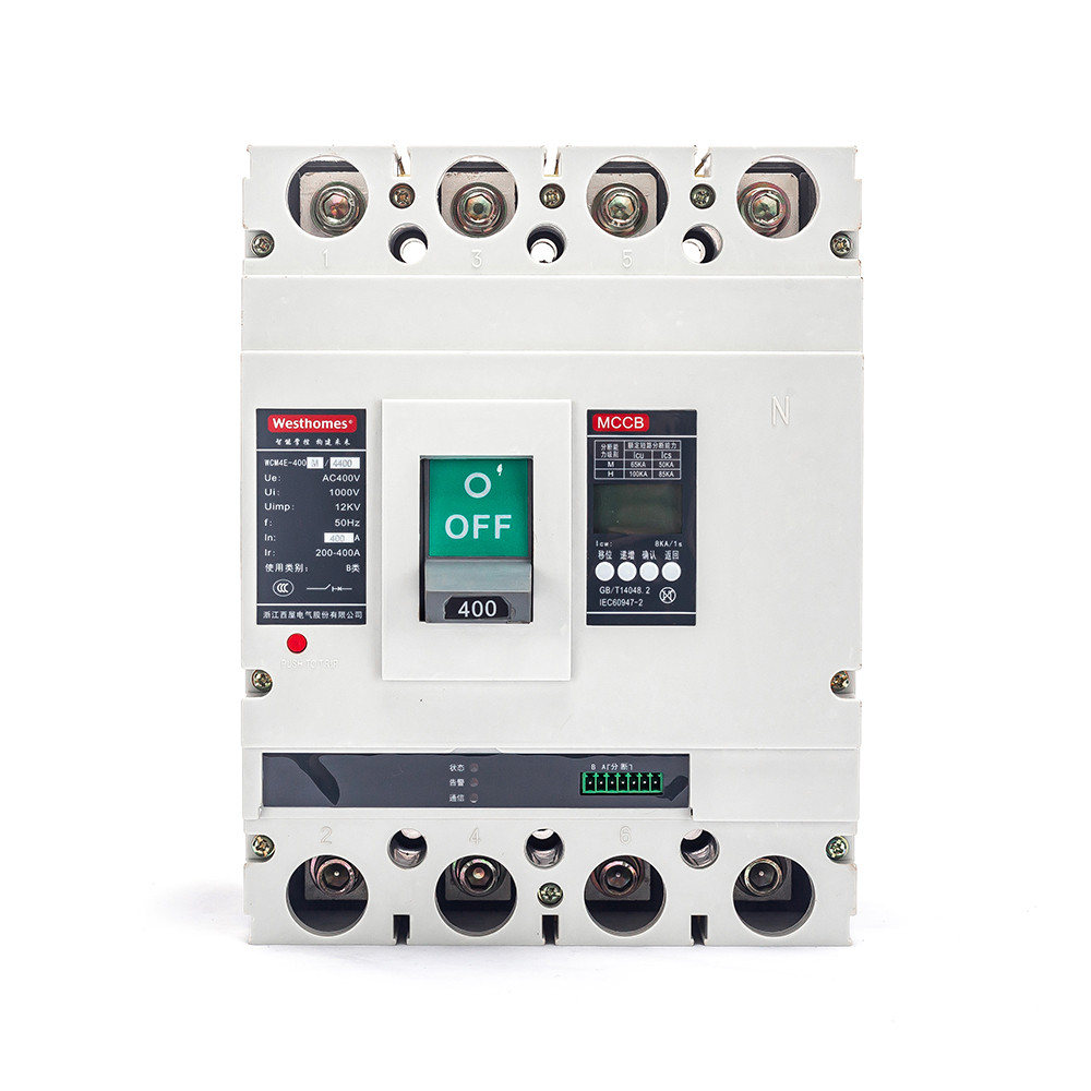 WCM4E电子式塑壳断路器\WCM4E-400型4P